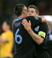 Soccer. Euro 2012. Group D. Sweden vs. England