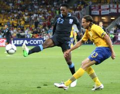 Jonas Olsson and Danny Welbeck