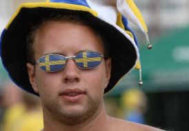 Fan of Sweden national football team
