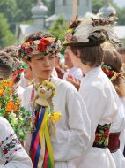 Participants of the ethnographic festival