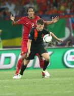 Bruno Alves and Klaas-Jan Huntelaar 