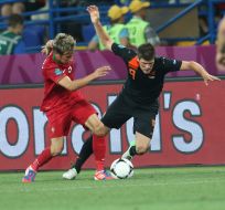 Фабіу Коентрау та Клаас-Ян Хунтелаар