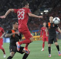 Helder Postiga and Gregory van der Wiel