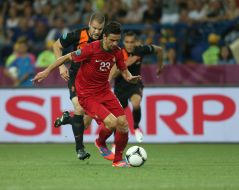 Helder Postiga and Ron Vlaar
