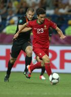 Helder Postiga and Ron Vlaar