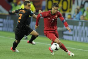 Кріштіану Роналду та Грегорі Ван дер Віль