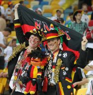 Fans of to the team of Germany 