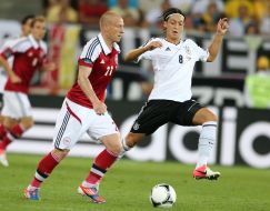 Niki Tsimling and Mesut Ozil