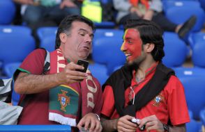 Fan of the team of Portugal