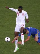 Yevhen Khacheridi and Danny Welbeck