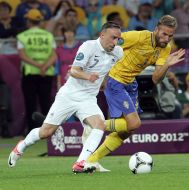 Олоф Мельберг и Франк Рибери