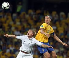 Zlatan Ibrahimovic and Philippe Mexes