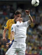 Zlatan Ibrahimovic and Olivier Giroud