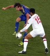 Artem Milevskiy and Joleon Lescott