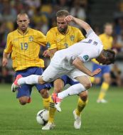 Emir Bajrami. Olof Mellberg and Franck Ribery