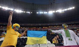 Fans of the National football team of Ukraine