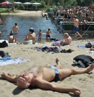 The beach in Kiev