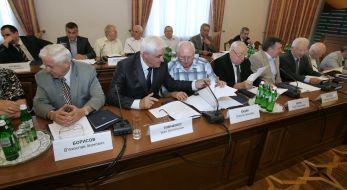 Participants of the first meeting of the Constitutional assembly