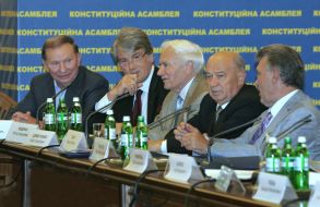 Participants of the first meeting of the Constitutional assembly