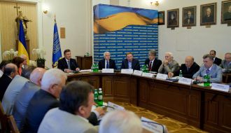 Participants of the first meeting of the Constitutional assembly