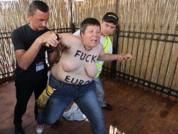 FEMEN activist