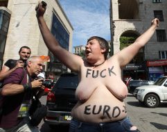 FEMEN activist