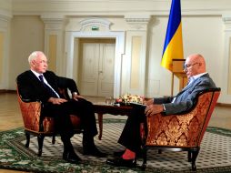 Vladimir Pazner and Nikolay Azarov