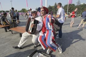 Болельщики сборной Франции