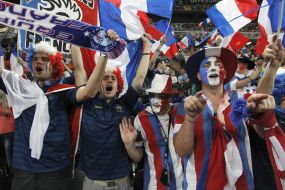 Болельщики сборной Франции