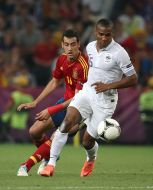Sergio Busquet and Florent Malouda
