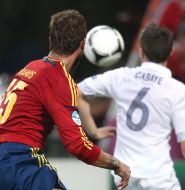 Серхио Рамос и Йоан Кабае  