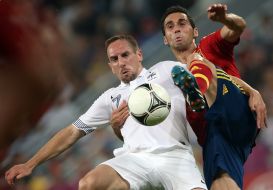 Альваро Арбелоа та Франк Рібері