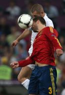 Gerard Pique and Karim Benzema