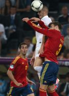 Gerard Pique and Karim Benzema