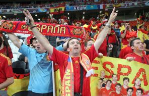 Вболівальники збірної Іспанії з футболу