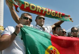 Португальские болельщики