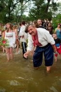 Participant of celebration of Kupala day