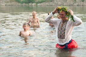Participant of celebration of Kupala day