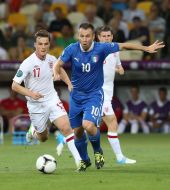 Scott Parker and Antonio Cassano