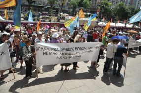 Protest action participants