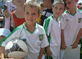 Young footballers