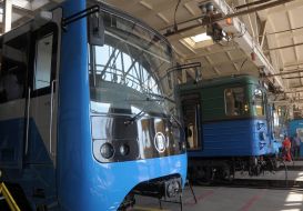 Новый поезд метро