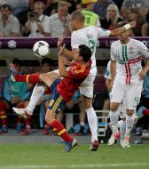 Pepe, Miguel Veloso and Xavi Hernandez