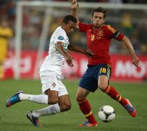 Nani  and Jordi Alba