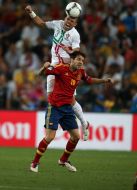 Pepe and Cesc Fabregas