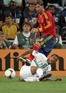 Nani  and Sergio Ramos