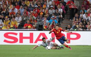Hugo Almeida and Jordi Alba