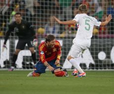 Fabio Coentrao and Sergio Ramos