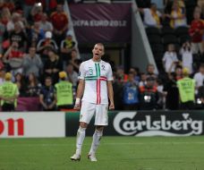 Pepe and Cesc Fabregas