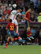 Fabio Coentrao and Jesus Navas